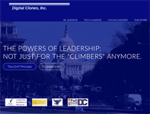 Tablet Screenshot of digitalclones.biz